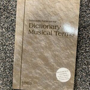Coffee Table Book - Dictionary of Musical Terms